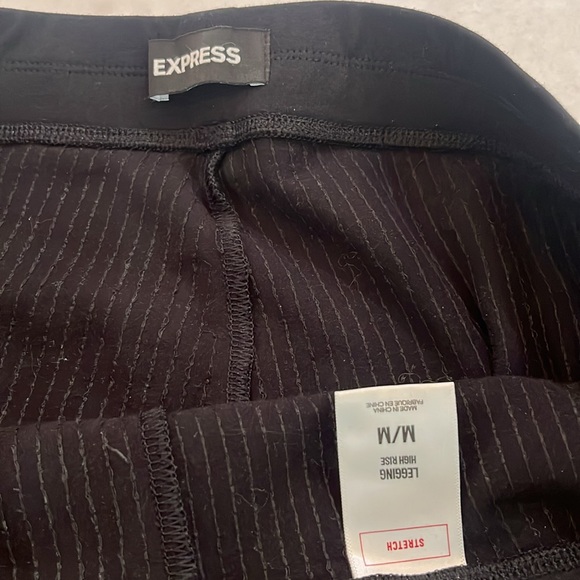 Express Sequence Leggings Size Medium - Picture 3 of 4